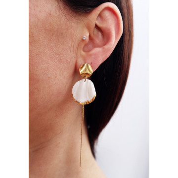 Boucles d'oreilles "Nacre"